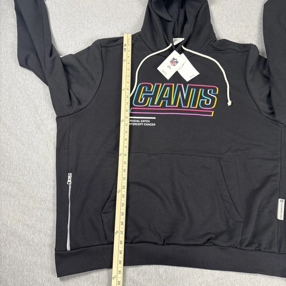 AUTHENTIC Nike New York Giants Men's 2025 Crucial Catch NFL Sideline Hoodie XL